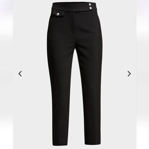 Veronica Beard Black Straight Leg Pants